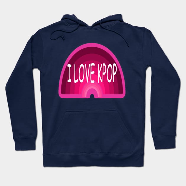 I Love Kpop Hoodie by EunsooLee